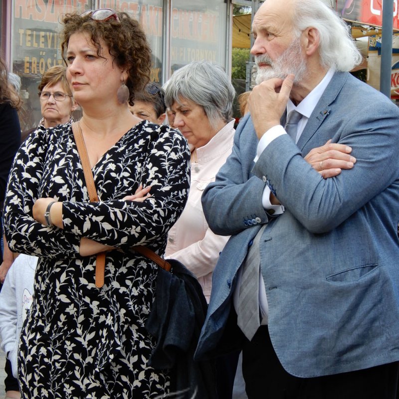 Konrád-emlékpad avatás 09